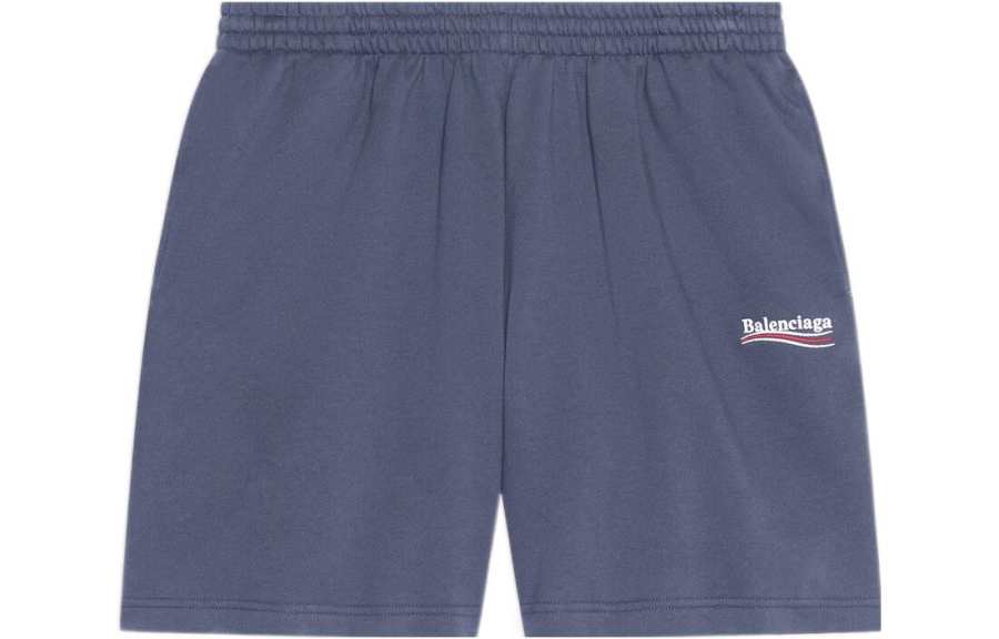 Balenciaga SS22 Casual Shorts Men's Gray Blue