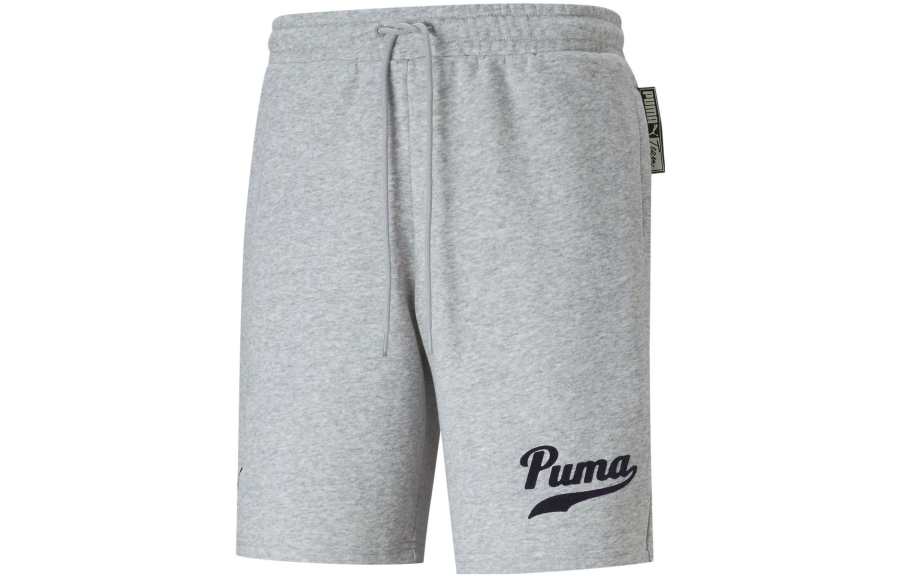 PUMA Casual Shorts Men's Gray Moderate