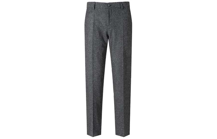 HUGO BOSS SS24 Suit Pants Men's Coal Gray