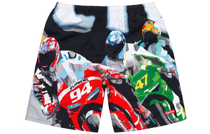 Supreme Supreme Week 13 Racing Water Short Casual Shorts Unisex