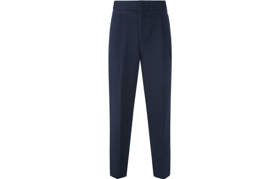 GIORGIO ARMANI Casual Pants Men's Navy Blue Moderate Straight Fit Pants