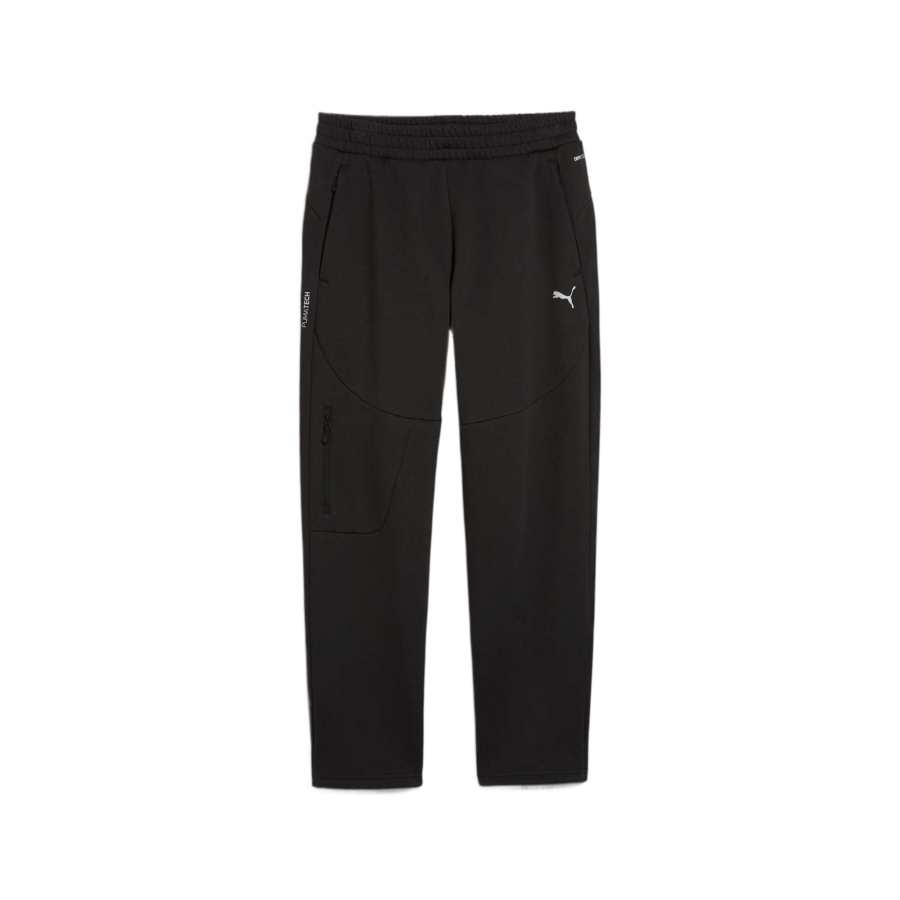 PUMA Casual Pants Men's Black Moderate Straight Fit Pants