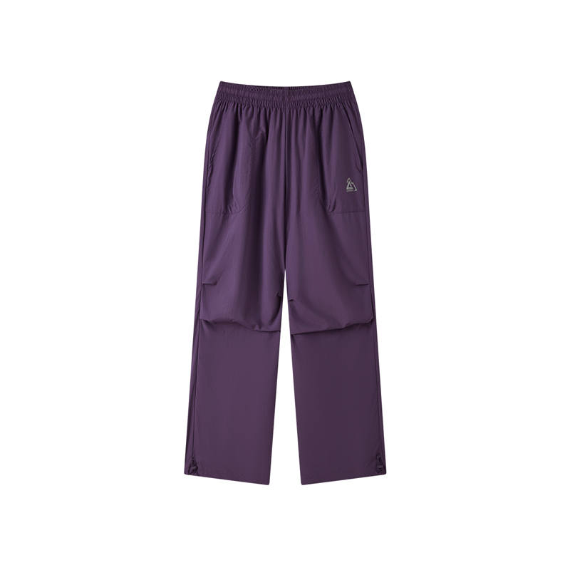 PEAK PEAK Casual Pants Unisex Dark Purple