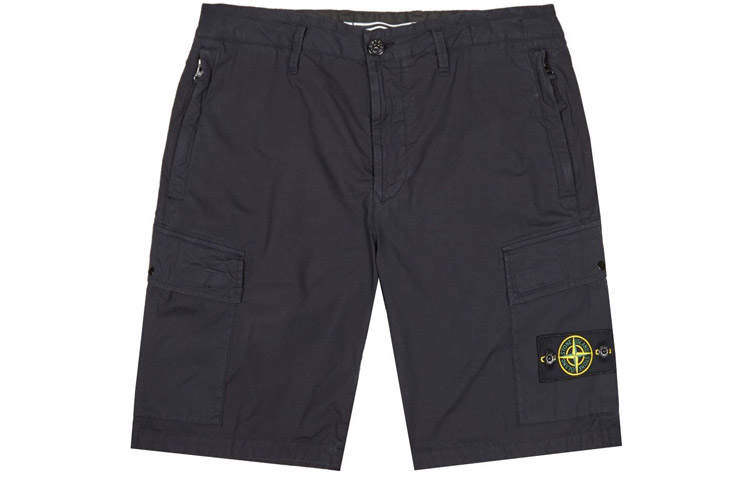 STONE ISLAND Casual Shorts Men's Navy Blue