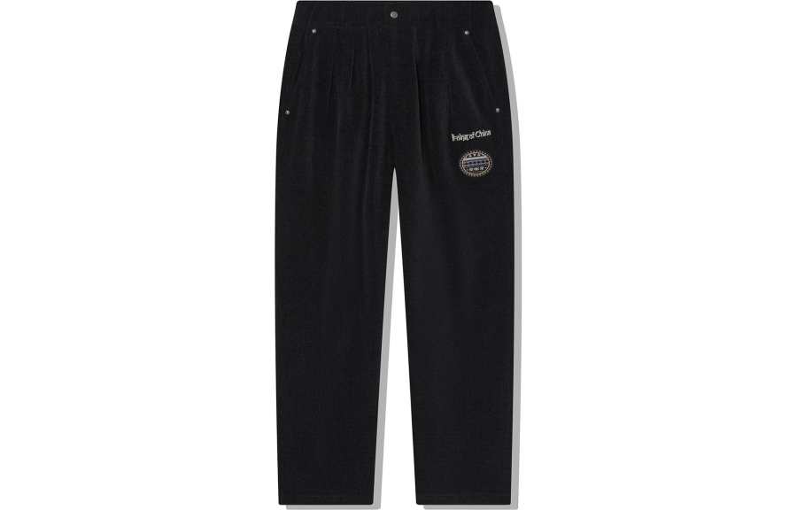 Li-Ning Li Ning Casual Pants Men's Black Moderate Overalls
