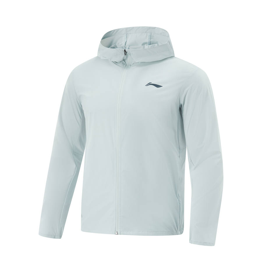 Li-Ning Li Ning Running Collection Trench Coat Men's Folk Blue