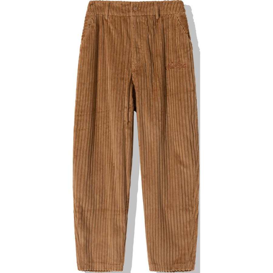 New Era Casual Pants Unisex Brown