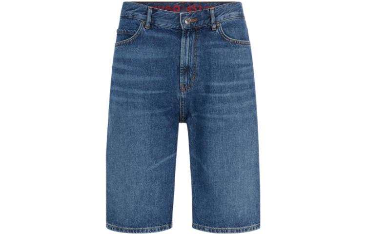 HUGO BOSS SS23 Denim Shorts Men's Blue