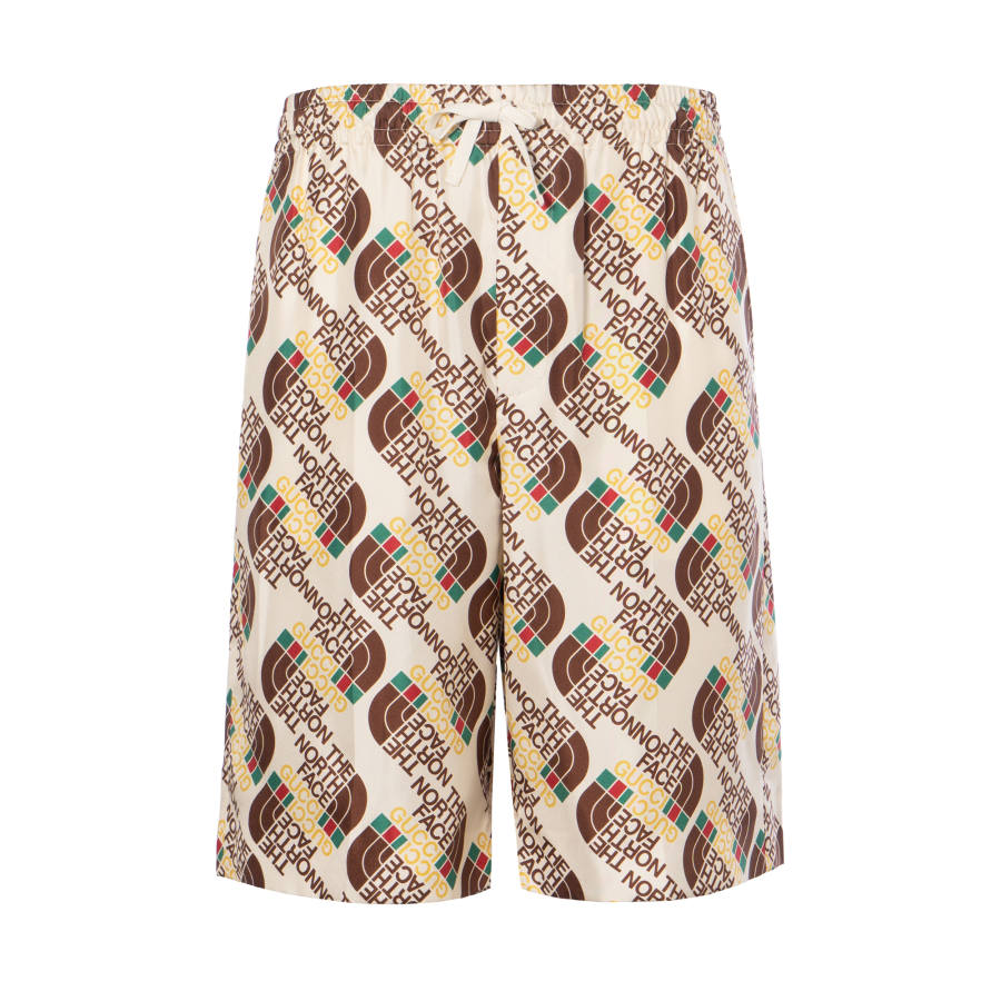 GUCCI x THE NORTH FACE Casual Shorts Men's Brown