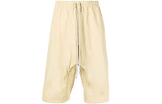 RICK OWENS/RO SS22 Casual Shorts Men's Yellow