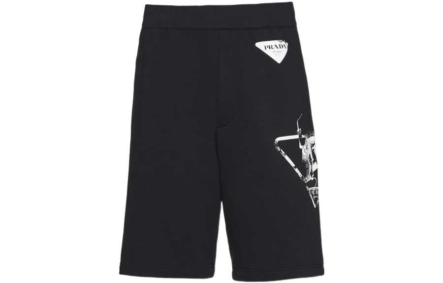 PRADA PRADA SS22 Casual Shorts Men's Black
