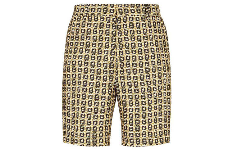 FENDI FENDI Ff Monogram Bermuda Shorts