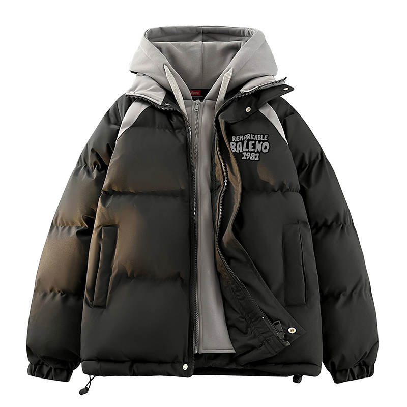 BALENO Puffer Jackets Unisex Hooded Thickened