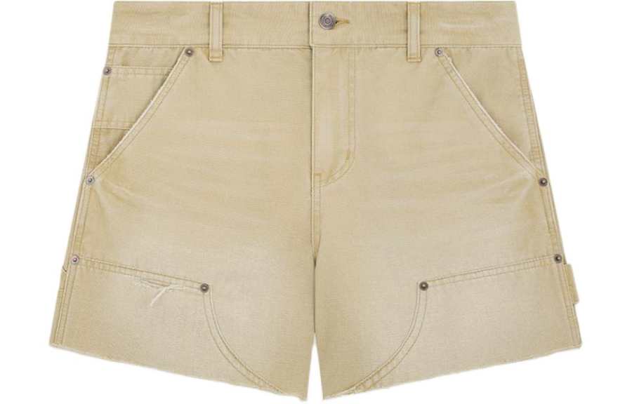 WE11DONE WE11DONE SS24 Denim Shorts Men's Beige