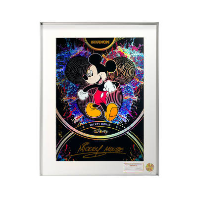 KAKAWOW 2025 KAKAWOW 600% Arts Collectible Card Disney Mickey 100 Edition IP / Anime Cards 1 Pc