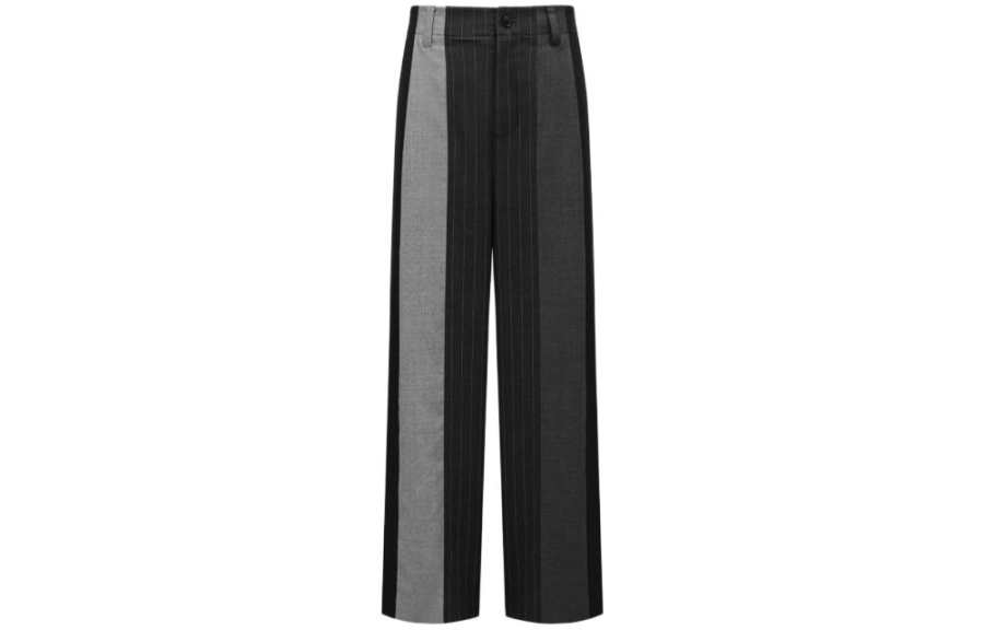 Feng Chen Wang Suit Pants Unisex Black/Gray