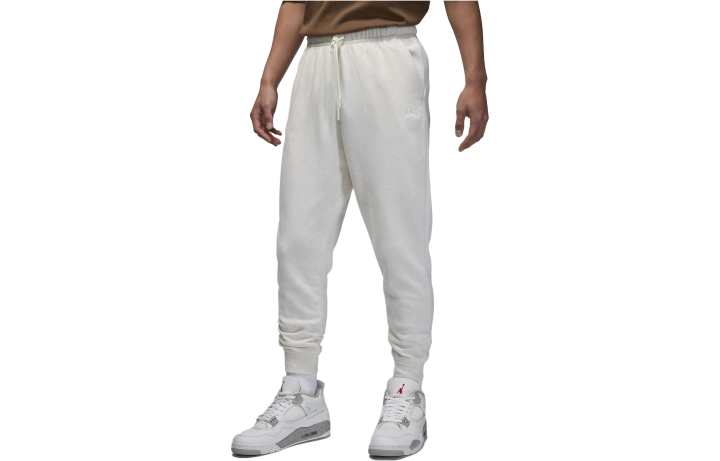 Jordan Jordan Casual Pants Men's White Moderate Cuffed Pants