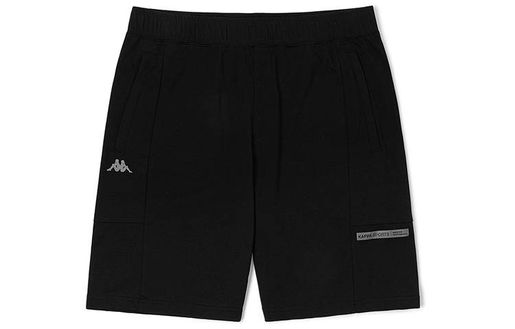 Kappa Casual Shorts Men's Black Moderate
