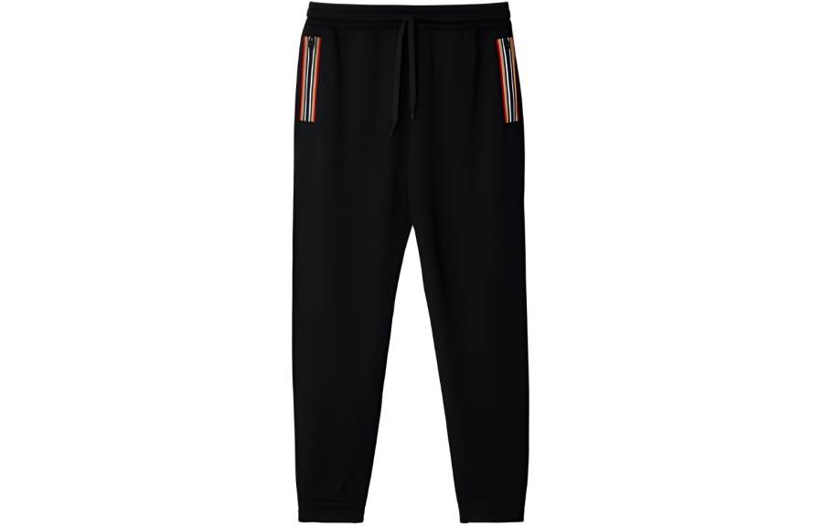 Burberry SS24 Knitted Sweatpants Men's Black