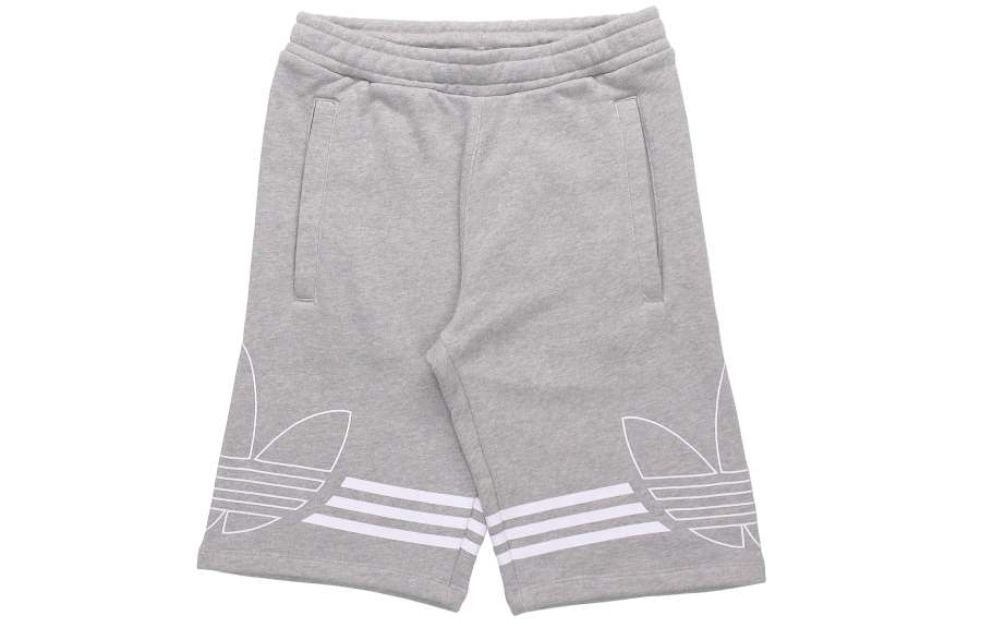 Adidas Originals Casual Shorts Men's Medium Heather Gray