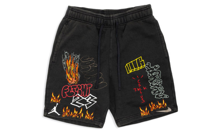 Jordan Travis Scott Mj Fleece Short