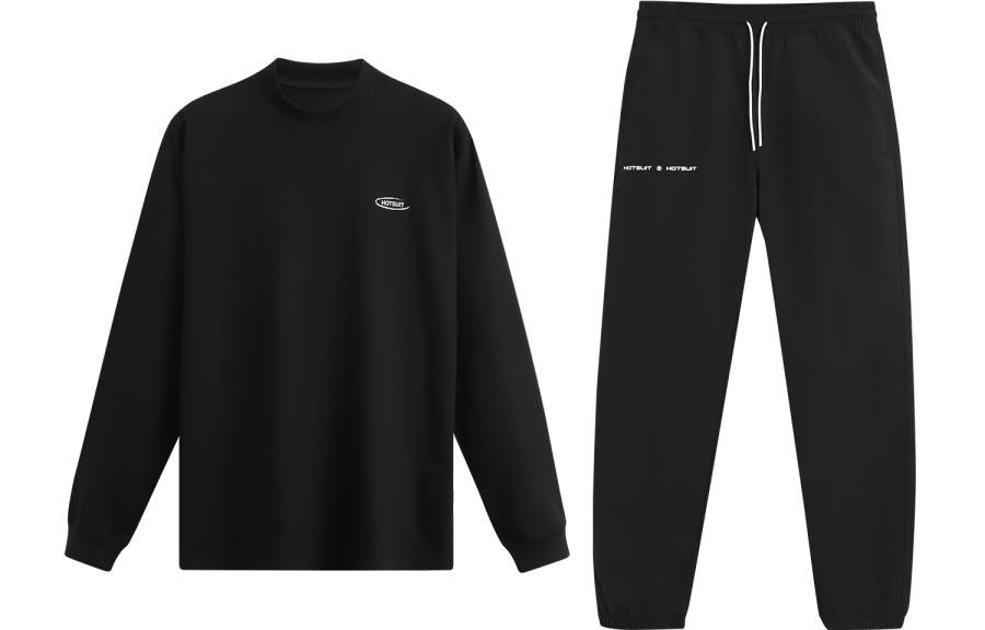 HOTSUIT Casual Sportswear Unisex Crew Neck Moderate