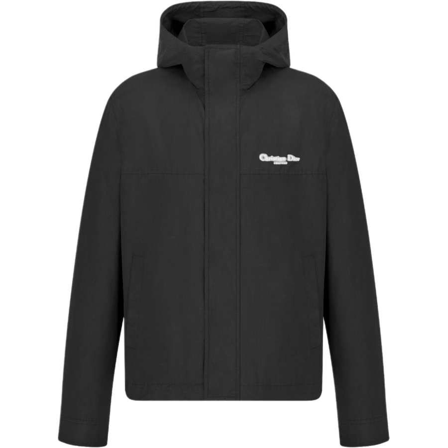 DIOR Dior Logo Printed Long-Sleeved Jacket