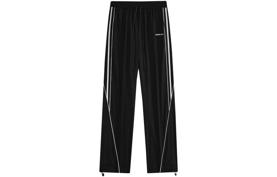 CRUSH KEY Casual Pants Unisex Moderate Cuffed Pants