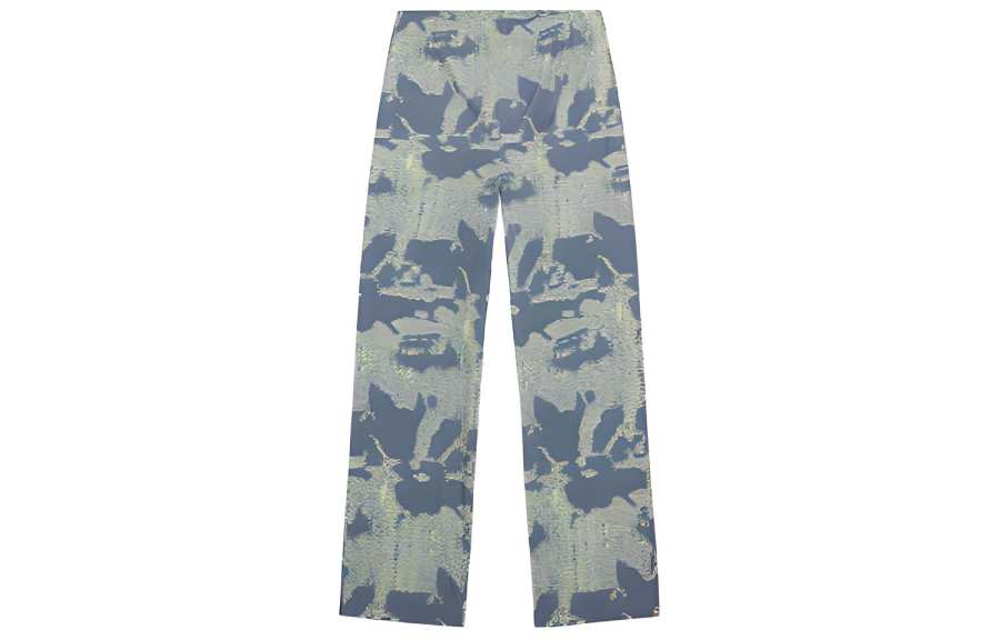 DIESEL Casual Pants Men's Gray Moderate Straight Fit Pants