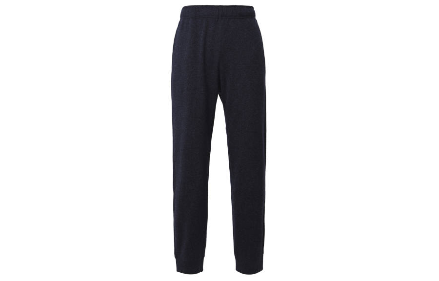 UNIQLO Thickened And Fleece Lined Elastic Waistband With Polar Fleece Lining Casual Pants Men's