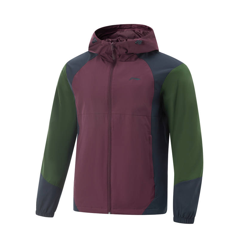 Li-Ning Li Ning Fitness Series Trench Coat Men's Purple