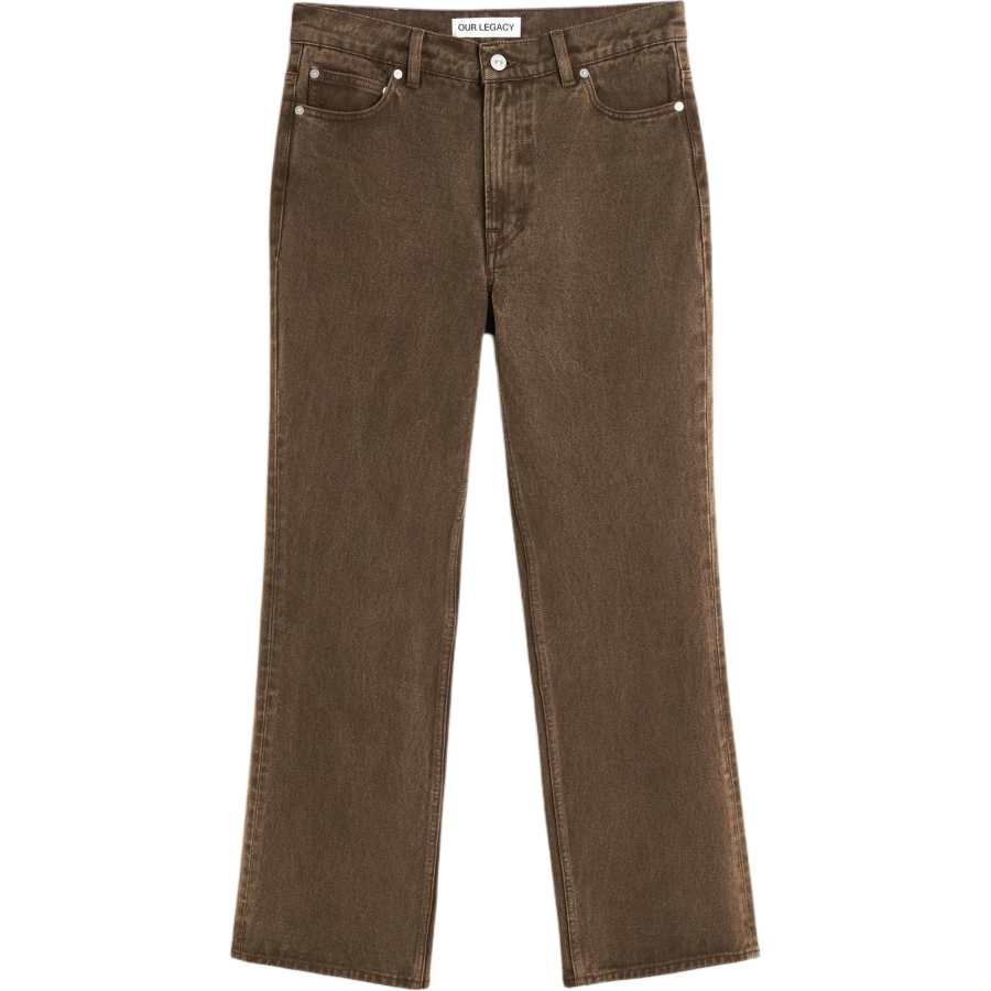 OUR LEGACY SS25 Jeans Men's Chocolate