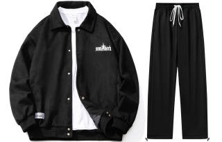 STNW Casual Sportswear Unisex Lapel Moderate