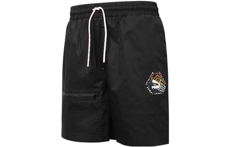 PUMA PUMA Casual Shorts Men's Black Moderate