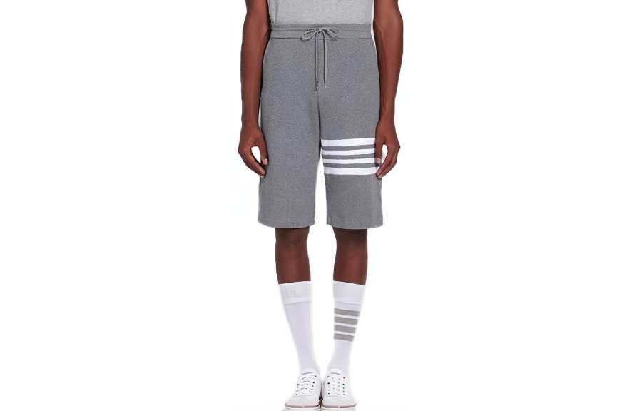 THOM BROWNE THOM BROWNE Casual Shorts Men's Medium Gray Moderate