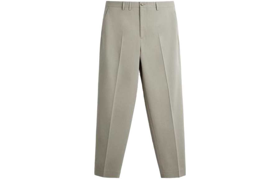 ZARA ZARA Suit Pants Men's Gray Moderate