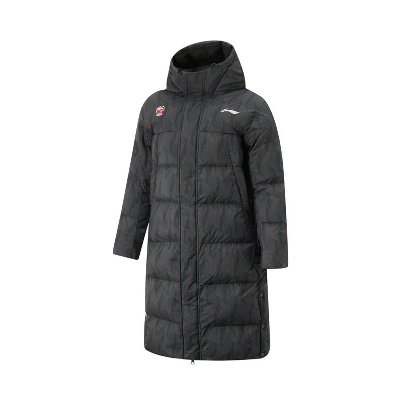 Li-Ning Li Ning CBA Puffer Jacket Men's Black Gray
