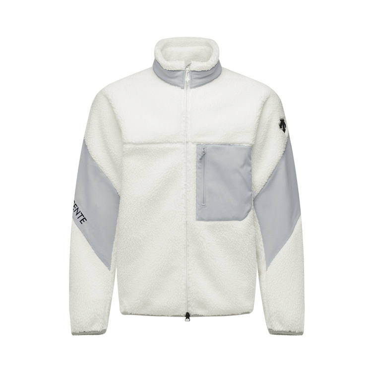 DESCENTE SNOWBOARD Knitted Fabric Sports Coat Unisex