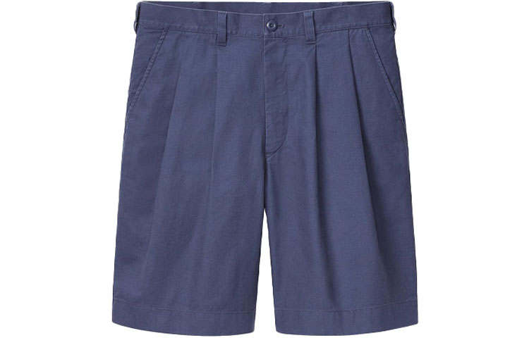 UNIQLO Casual Shorts Men's Blue Moderate