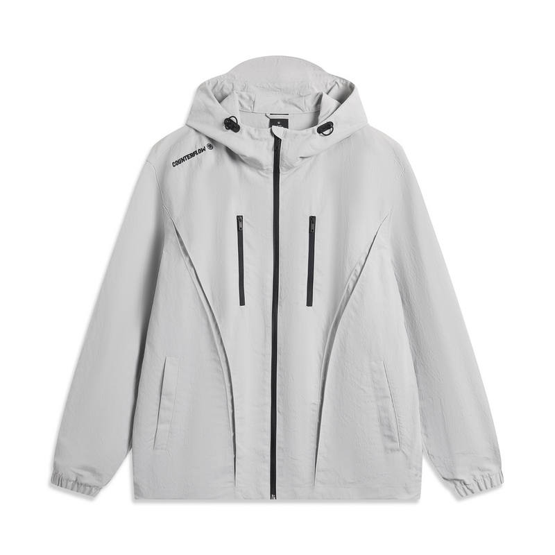 Li-Ning Li Ning Trench Coat Men's Brick Gray