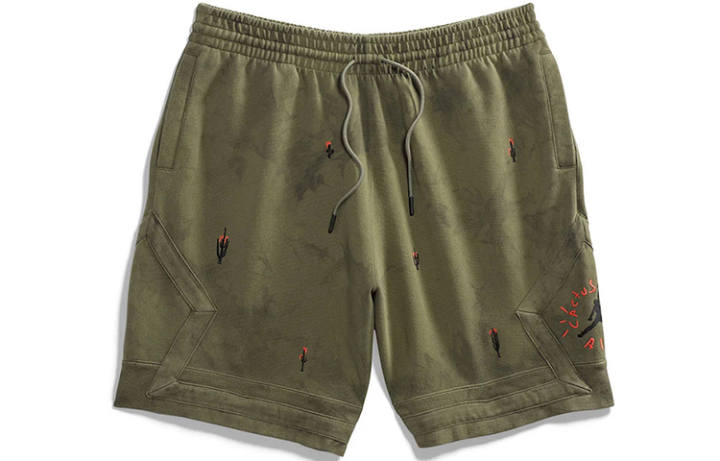 Jordan Travis Scott Jordan Washed Suede Shorts