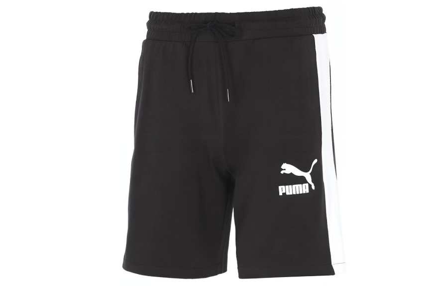 PUMA Casual Shorts Men's Black Moderate