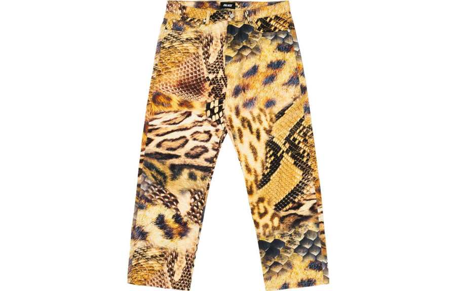 PALACE PALACE Animal Print Jean