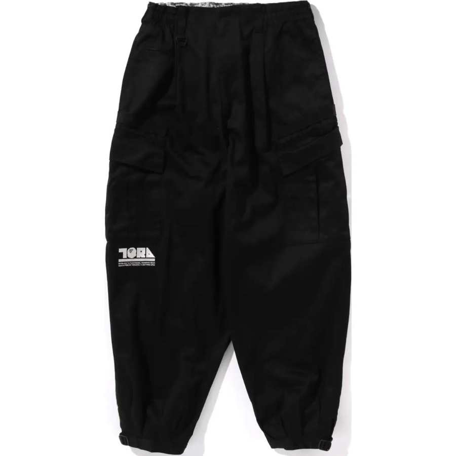 A BATHING APE TORAICHI Casual Pants Unisex Black