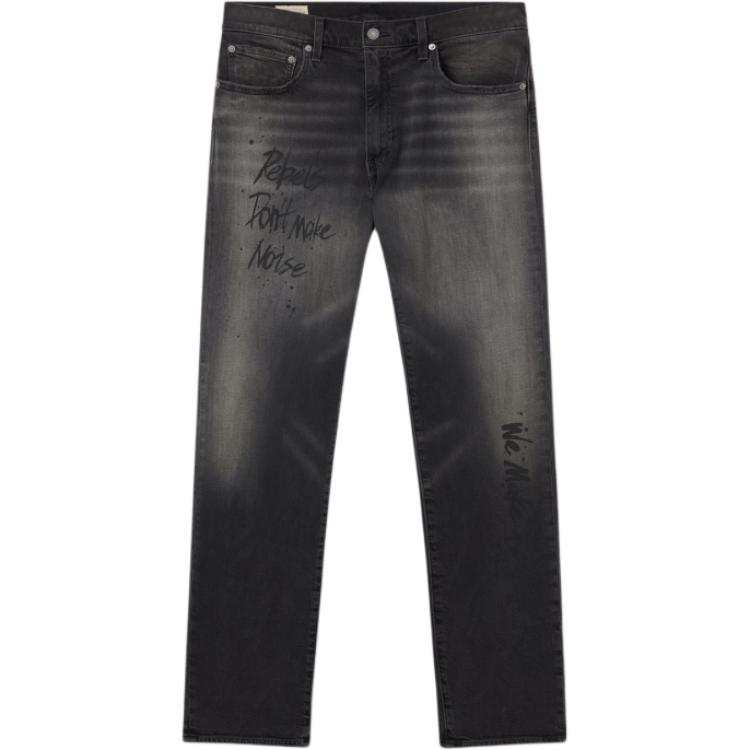 Levis Levis Jeans Men's Black Moderate Straight Fit Pants