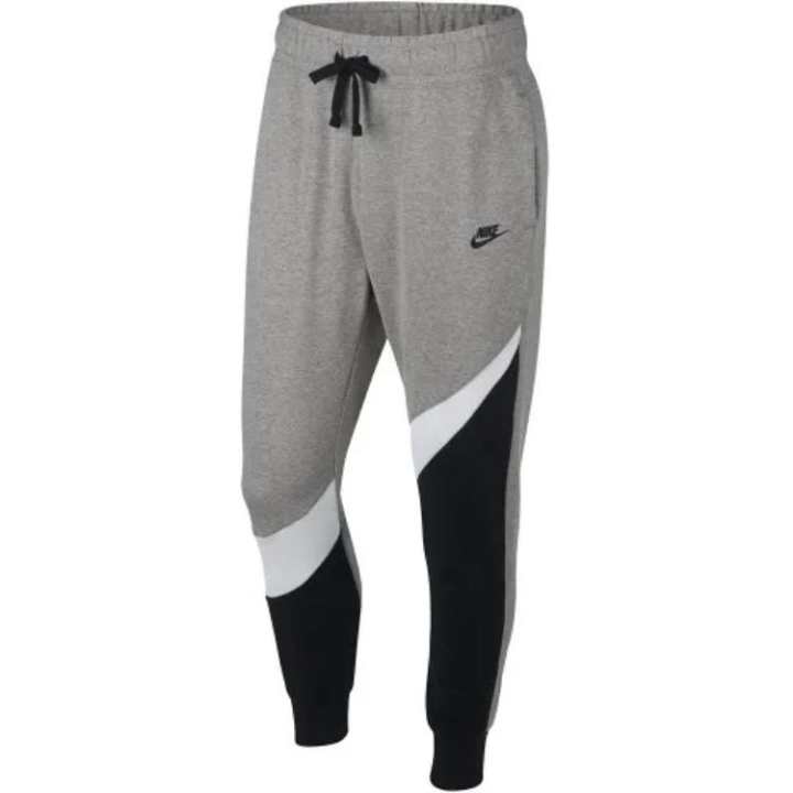 Nike Nike Knitted Sweatpants Men's Gray Moderate Cuffed Pants