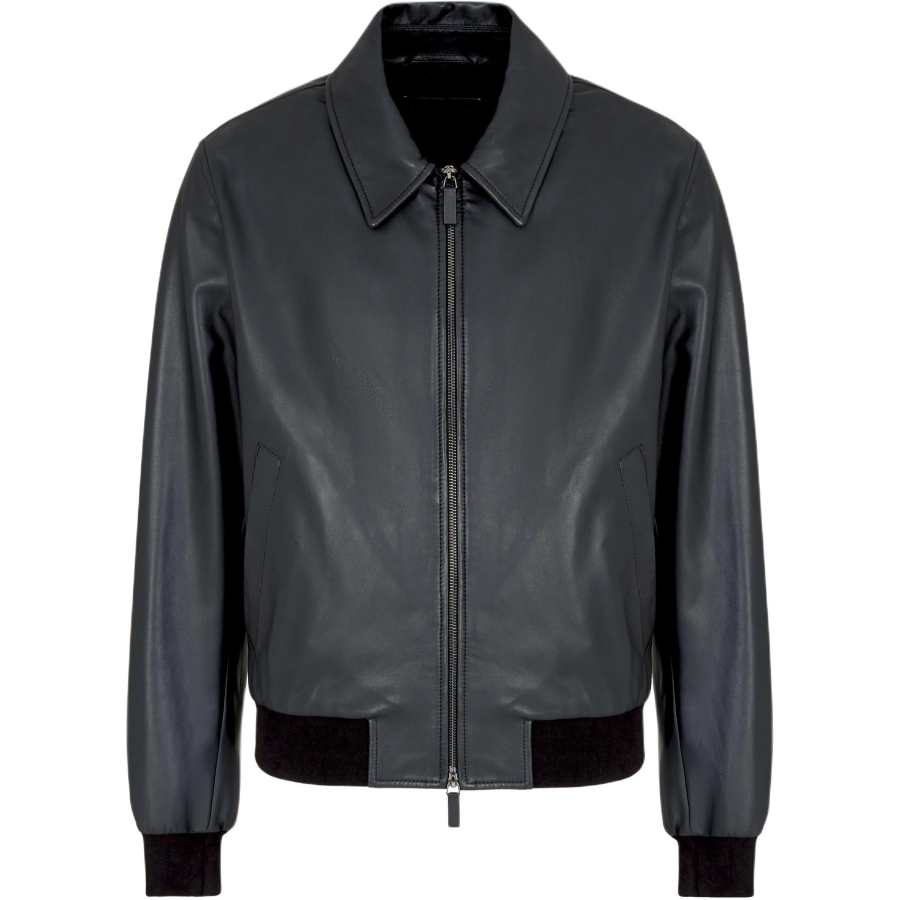 EMPORIO ARMANI Soft Touch Leather Blouson