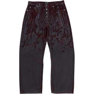 THUG CLUB Laser cut Jeans