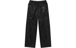 BLIND402 Jeans Unisex Black Moderate Straight Fit Pants