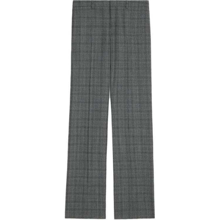 CELINE Casual Pants Men's Gray Moderate Straight Fit Pants